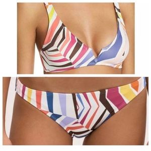NWT Kate Spade Geobrella Classic Bikini L top & bottom